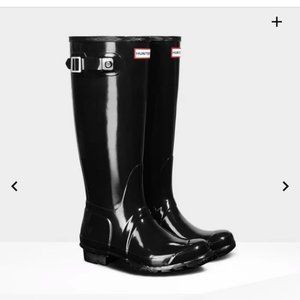 Hunter Women's Original Tall Gloss Rain Boots 7